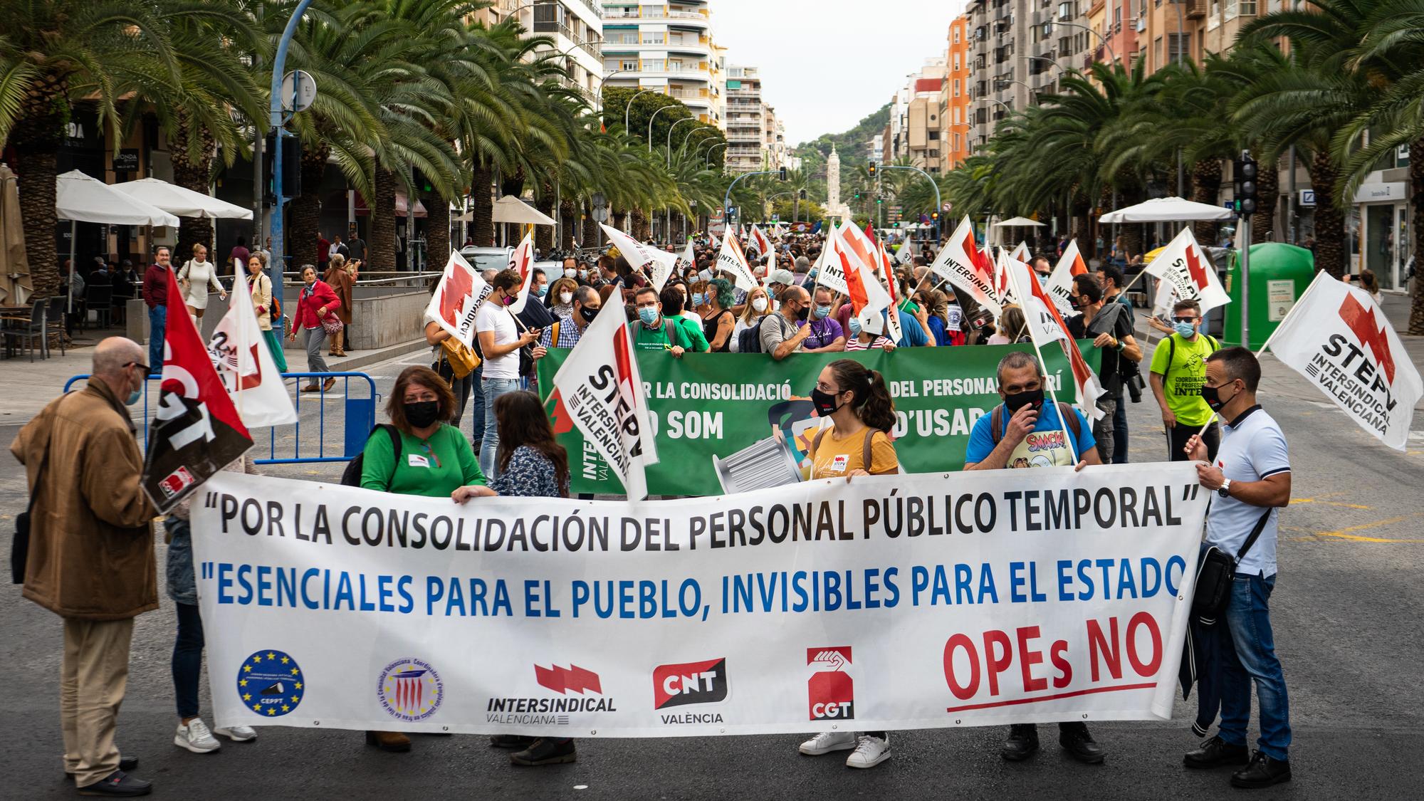 vaga personal public 28 octubre alacant 2